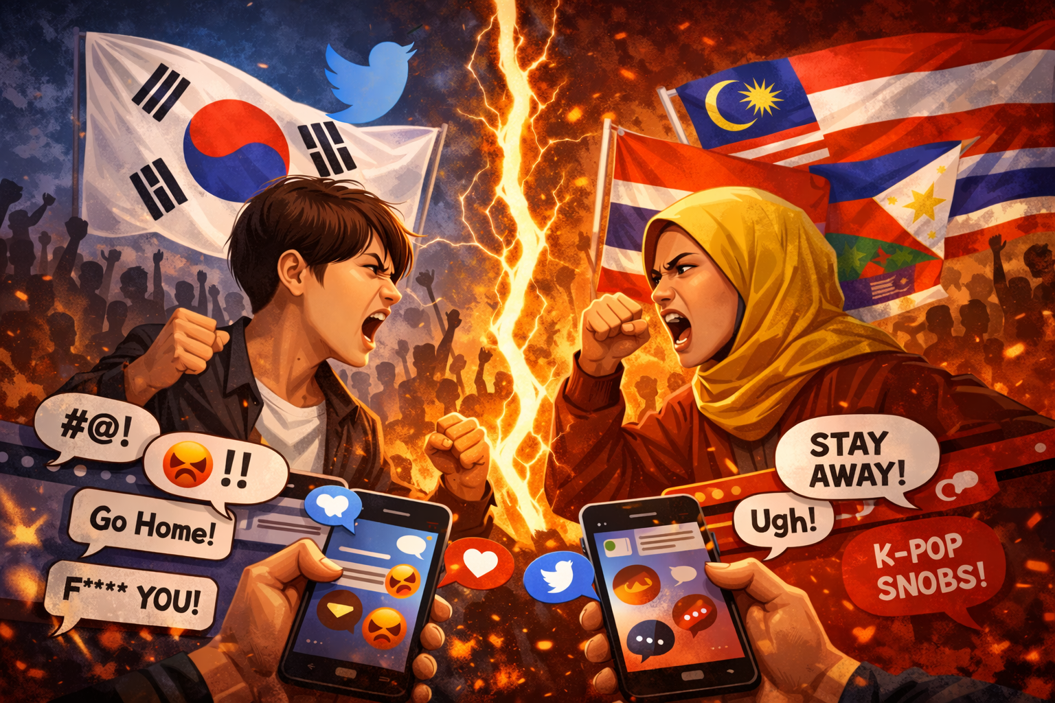 Korea vs. Southeast Asia: Conflict Escalates on X with #SEAblings Movement